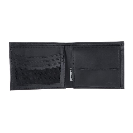 oxmox Leather Portfel Ochrona RFID Skóra 12 cm