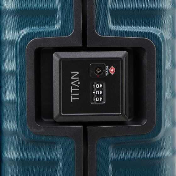 Titan Litron Frame 4 kółka Walizka kabinowy 55 cm Komora na laptopa