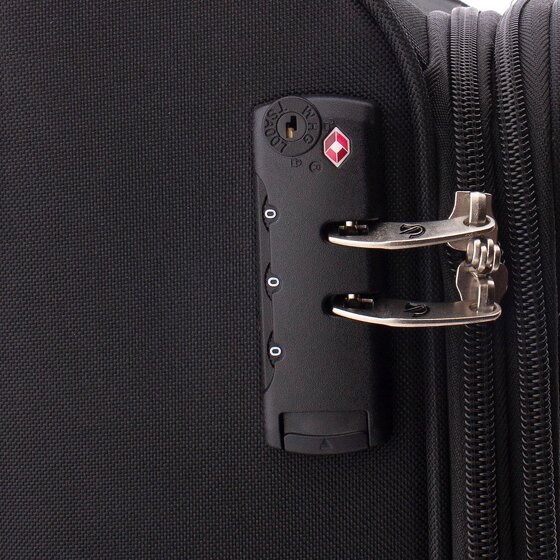 Gladiator 3700 4 kółka Walizka 66 cm z plisą rozprężną