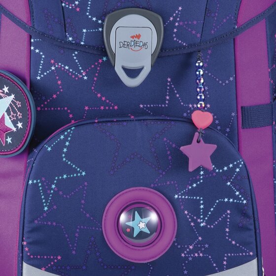 DerDieDas ErgoFlex Easy LED Zestaw tornistra 5-części