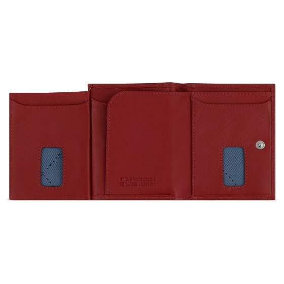 bugatti Secure Slim Portfel Ochrona RFID Skórzany 8 cm