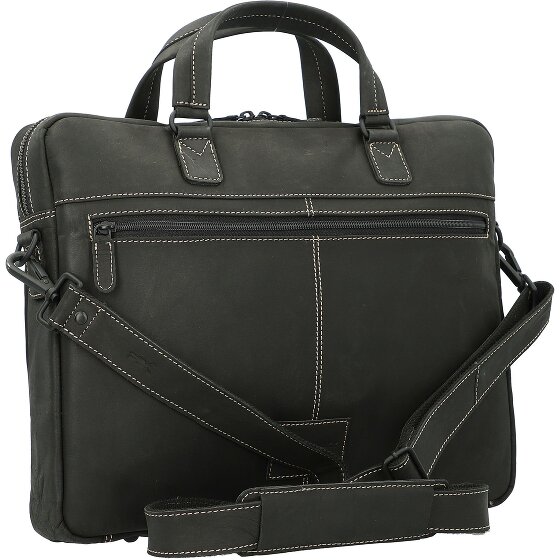 Jack Kinsky Teczka Baltimore 8 Skórzana przegroda na laptopa 40 cm