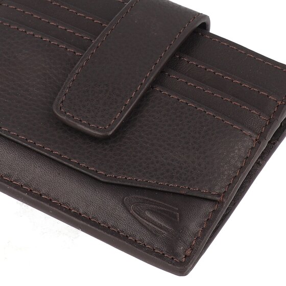 camel active Stone Etui na karty kredytowe Ochrona RFID Skórzany 10.5 cm