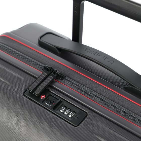 Travelite Dynamiic 4 kółka Walizka L 76 cm z plisą rozprężną