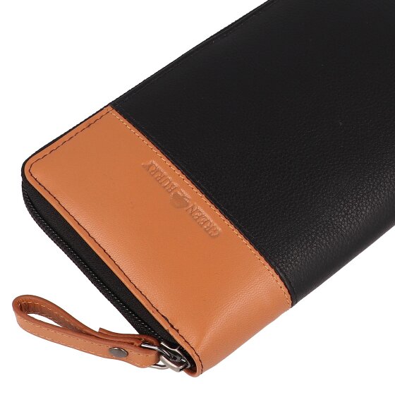 Greenburry Nappa Portfel Ochrona RFID Skórzany 19.5 cm