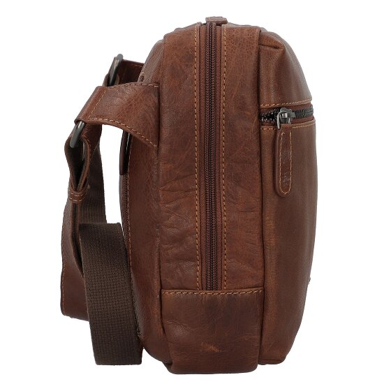 Jack Kinsky Porto Torba na ramię Skórzany 33 cm