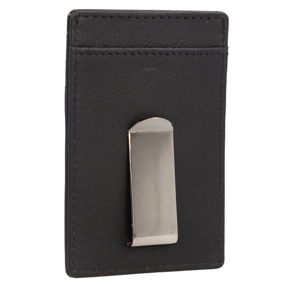 Police PT16-08536 Etui na karty kredytowe skórzane 7 cm z klipsem na pieniądze