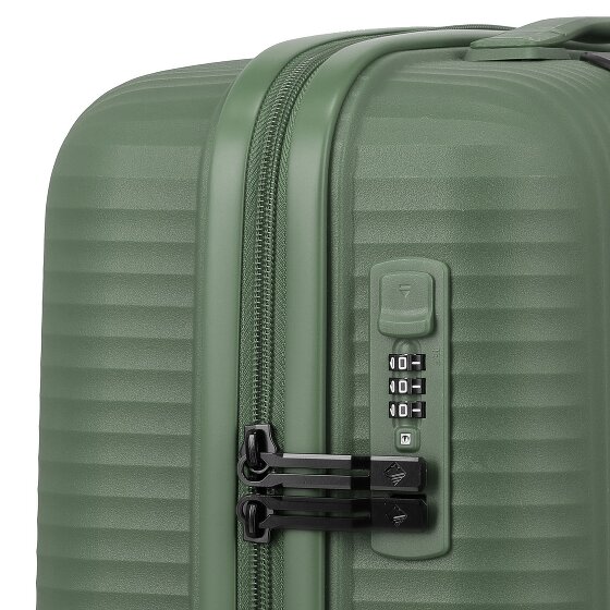 Travelite Air Stripe 4 kółka Walizka kabinowy 55 cm