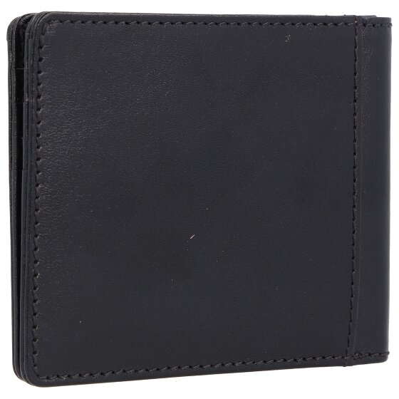 Braun Büffel Skórzany portfel RFID 11 cm z klipsem na pieniądze