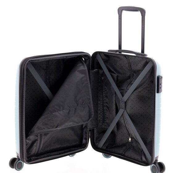 Gladiator 3400 4 kółka Walizka kabinowy 55 cm z plisą rozprężną