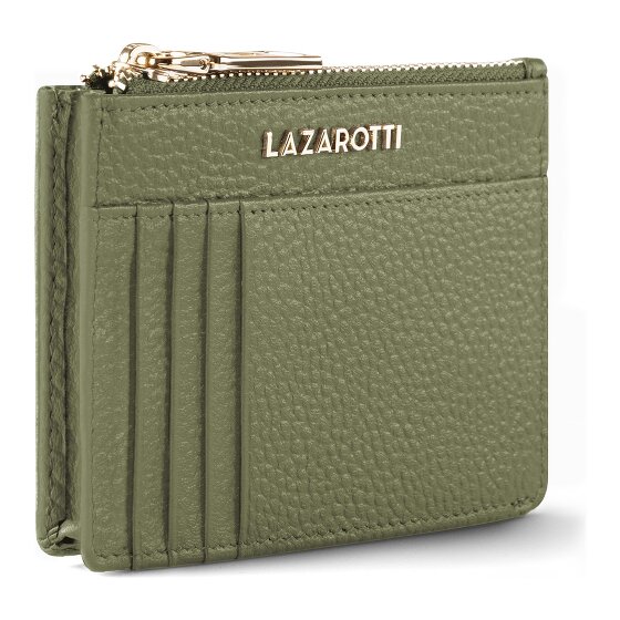 Lazarotti Skórzane etui na klucze Bologna Skórzane etui na klucze 11,5 cm z przegródką na przywieszkę powietrzną