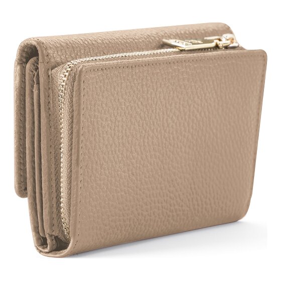 Lazarotti Portfel Bologna Leather XL z kieszenią zapinaną na zamek dookoła, Skóra, 14 cm