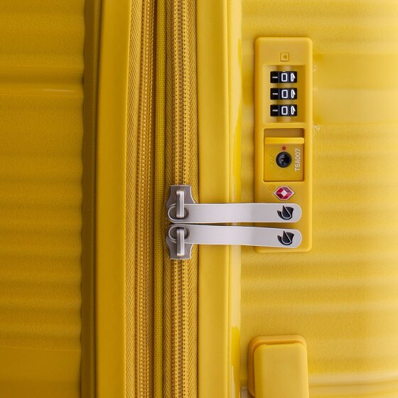 Gladiator 0800 4 kółka Walizka 65 cm z plisą rozprężną