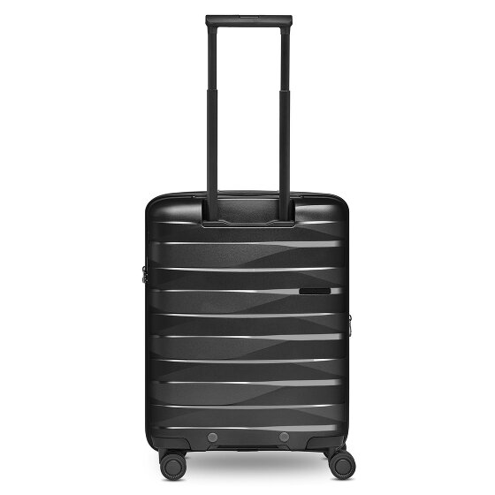 Bergpfeil Travel 4 kółka Walizka kabinowa S 55 cm z funkcją poszerzenia
