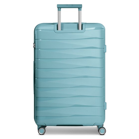 Franky London 4 kółka Walizka L 74 cm z plisą rozprężną