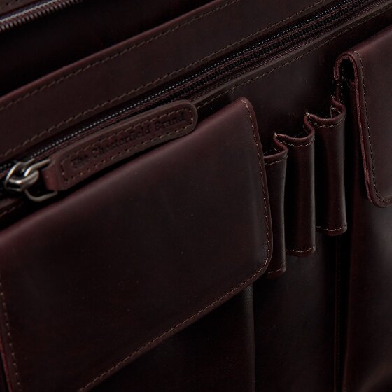 The Chesterfield Brand Moreton Sprawa pisania Skórzany 28 cm
