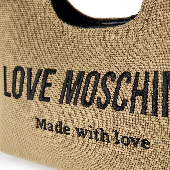 Love Moschino Cargo Canvas Torba na ramię 34 cm