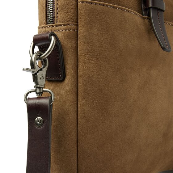 Castelijn & Beerens Veneto Teczka Ochrona RFID Skórzany 41 cm Komora na laptopa