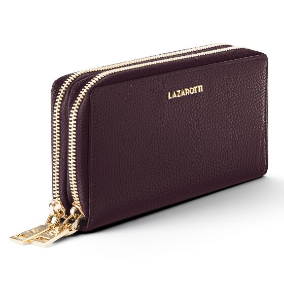 Lazarotti Bologna Leather Portfel Ochrona RFID Skórzany 20 cm