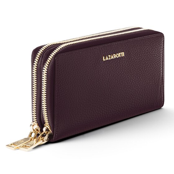 Lazarotti Bologna Leather Portfel Ochrona RFID Skórzany 20 cm