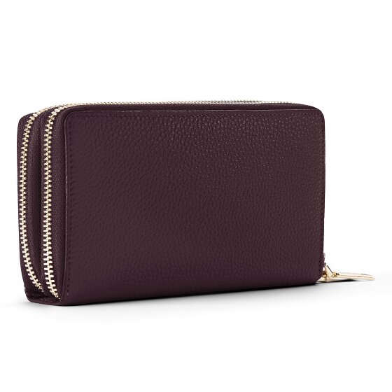 Lazarotti Bologna Leather XL Double Zip-Around Wallet RFID Leather 20 cm