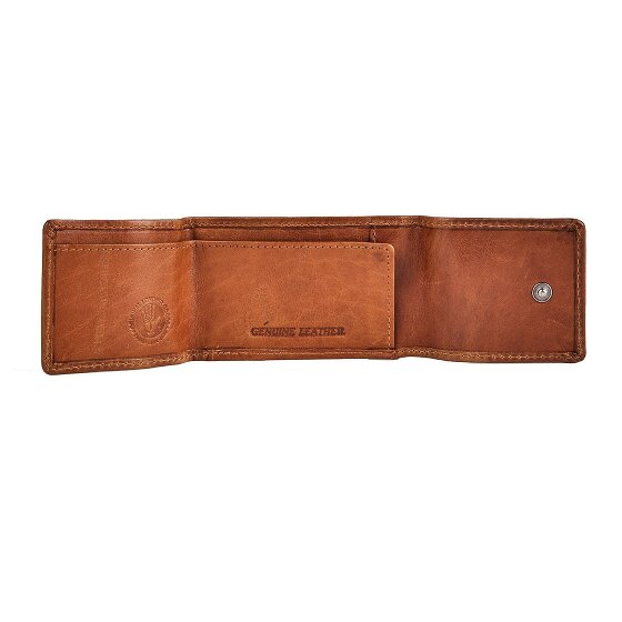 Greenburry Newport Portfel Ochrona RFID Skóra 8.5 cm