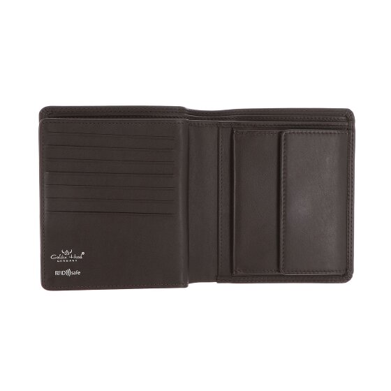 Golden Head Polo Portfel Ochrona RFID Skóra 13 cm