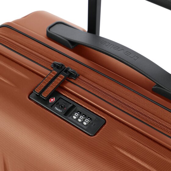 Travelite Dynamiic 4 kółka Walizka kabinowy 55 cm z plisą rozprężną