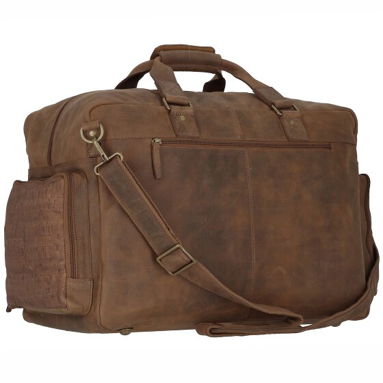 Greenland Nature Nature Weekender Travel Bag Leather 50 cm Laptop Compartment