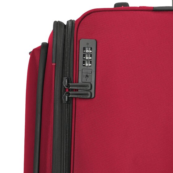 Travelite Crosslite 4 kółka Walizka XL 81 cm z plisą rozprężną