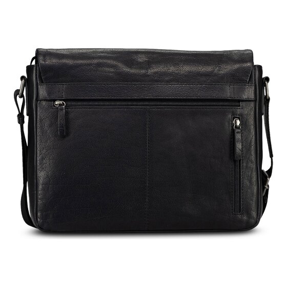 Jost Glasgow Teczka Ochrona RFID Skóra 34 cm Komora na laptopa