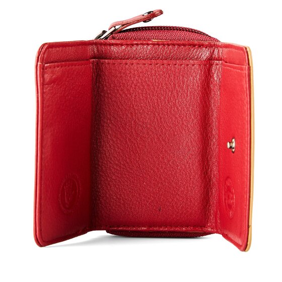 Greenburry Nappa Portfel Ochrona RFID Skórzany 11 cm