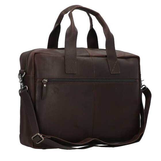 Burkely Vintage River Briefcase Leather 41 cm Komora na laptopa