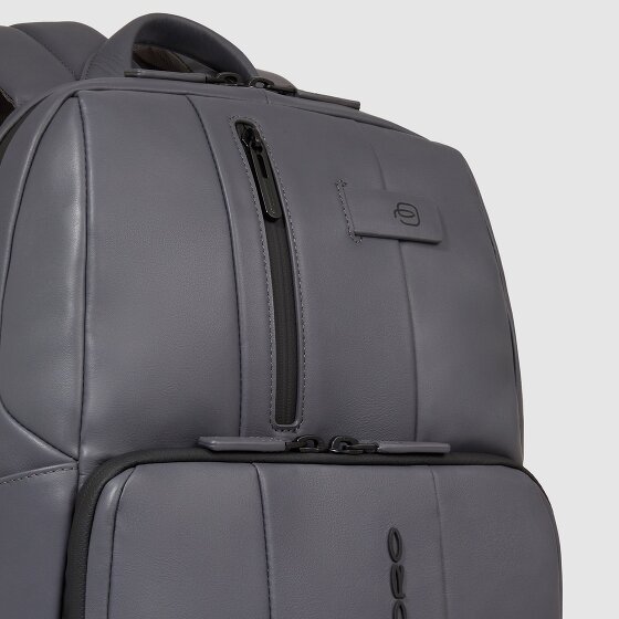 Piquadro Urban Plecak Ochrona RFID Skórzany 40 cm Komora na laptopa