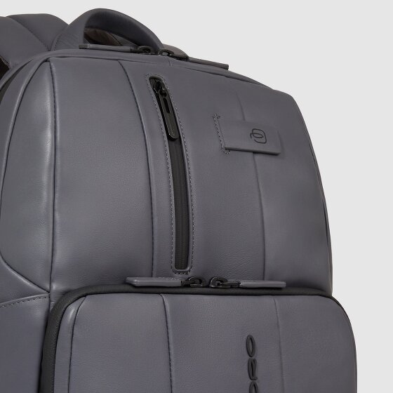 Piquadro Urban Plecak Ochrona RFID Skórzany 40 cm Komora na laptopa