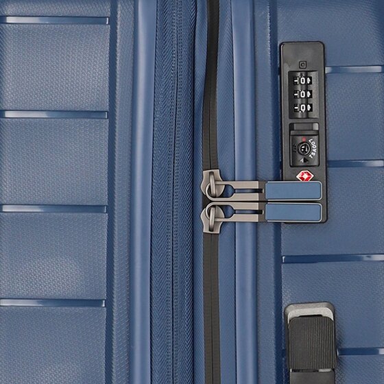 Travelite Mooby 4 kółka Walizka M 66 cm z plisą rozprężną