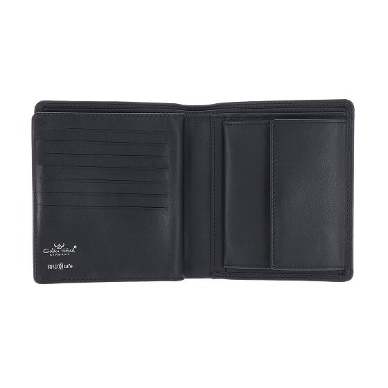 Golden Head Polo Portfel Ochrona RFID Skóra 13 cm