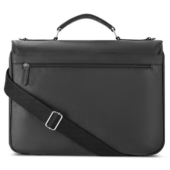 bugatti Teczka Valencia RFID skórzana 40 cm przegroda na laptopa