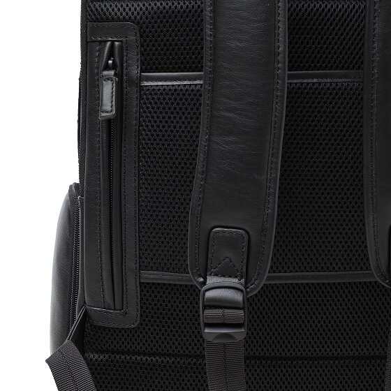 Castelijn & Beerens Plecak podróżny Nappa X z przegrodą na laptopa 43 cm ze skóry RFID