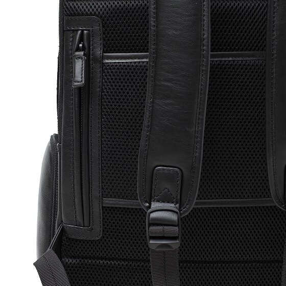 Castelijn & Beerens Plecak podróżny Nappa X z przegrodą na laptopa 43 cm ze skóry RFID