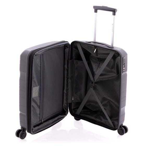 Gladiator 3800 4 kółka Walizka kabinowy 55 cm z plisą rozprężną