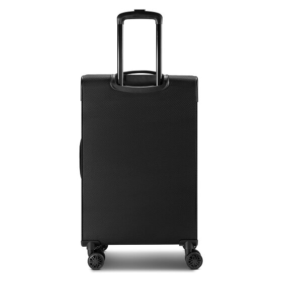 bugatti Valencia Soft 4 kółka Walizka M 65 cm z plisą rozprężną