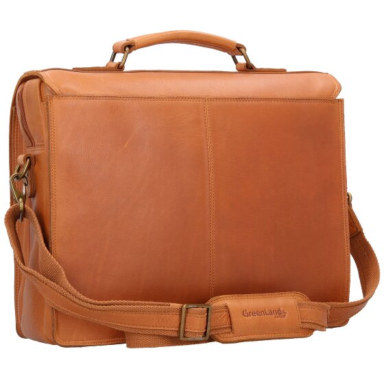 Greenland Nature Nature Briefcase RFID Leather 40 cm Laptop Compartment