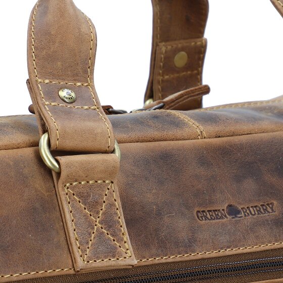 Greenburry Vintage Teczka Skórzany 43 cm Komora na laptopa