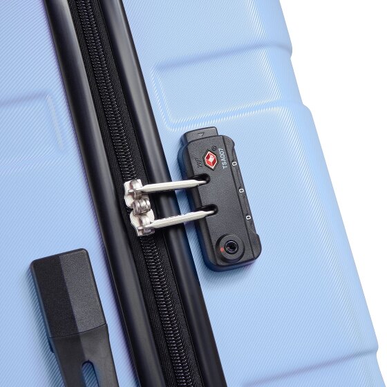 Delsey Paris x Zestaw 4-kołowych walizek United Colors of Benetton Now Hardside 3 szt. z elastycznym zagięciem