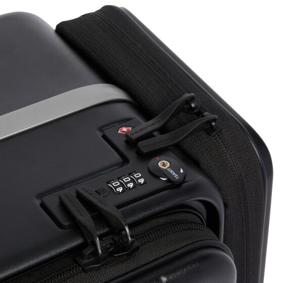 Piquadro PQ-Light 4 kółka Walizka z pilotem 46 cm Komora na laptopa