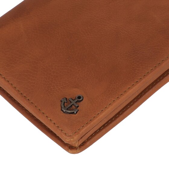 Harbour 2nd Tarquin Portfel Ochrona RFID Skórzany 9.5 cm