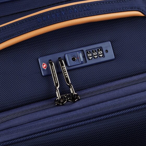 Delsey Paris Montmartre 3 4 kółka Walizka kabinowy 55 cm z plisą rozprężną