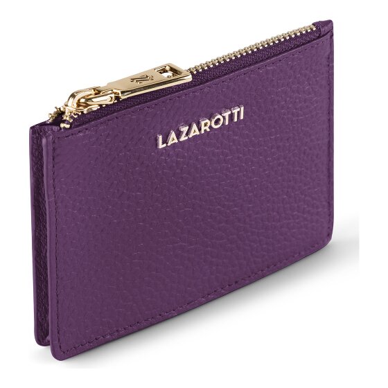 Lazarotti Bologna Leather Portfel z kluczem Skórzany 11.5 cm