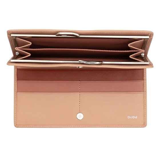 DuDu Portfel Ochrona RFID Skórzany 19.5 cm